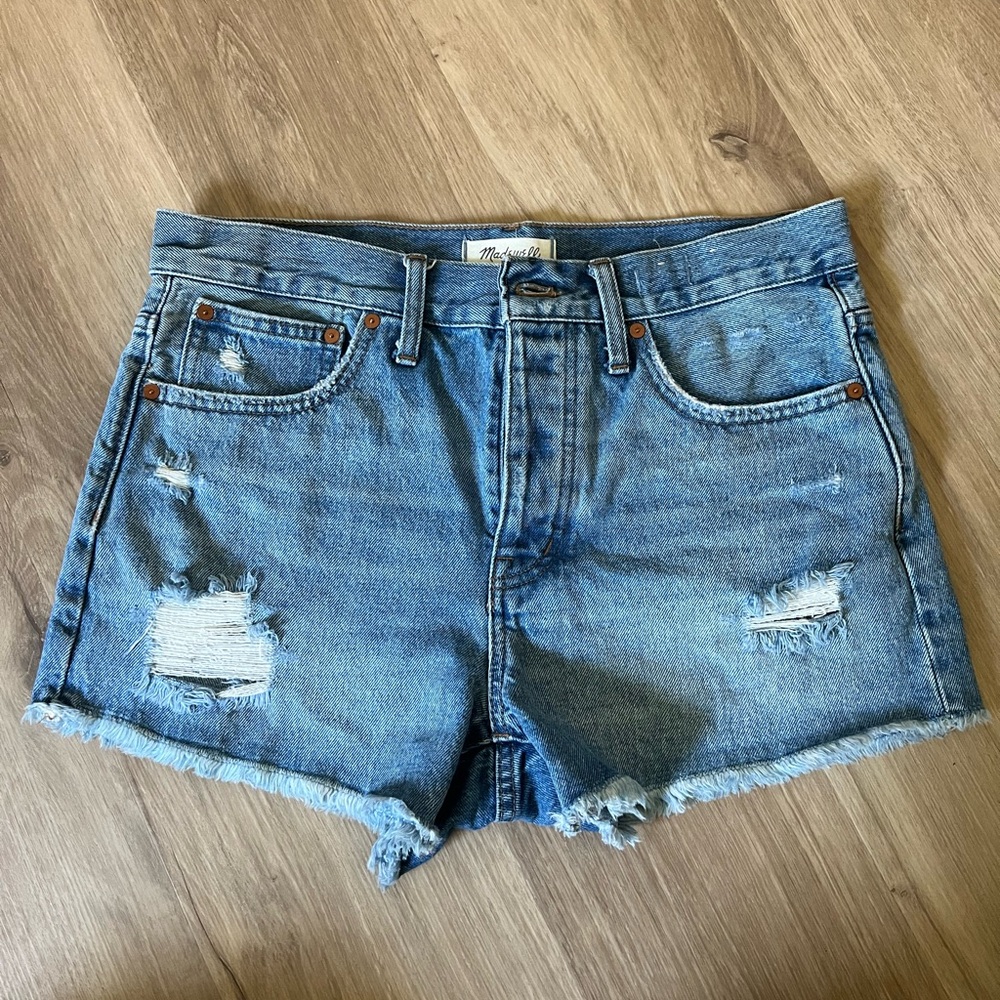 Madewell - Relaxed Denim Shorts - Size 27